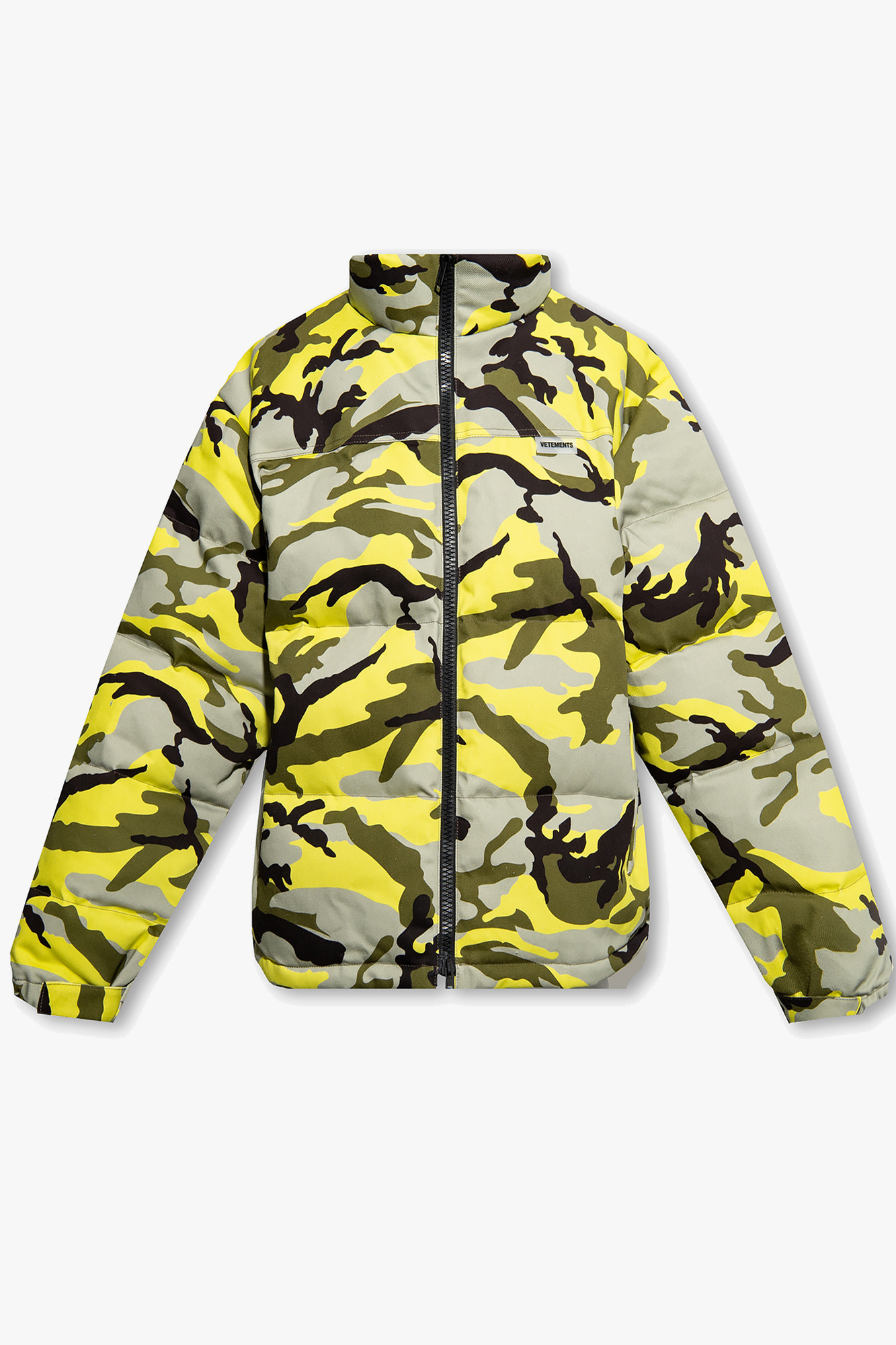 Yellow hot sale camo coat